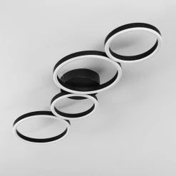 Hofstein Grasse Deckenleuchte LED Schwarz, 1-flammig -LED Leuchten Verkäufe 2022 grasse deckenleuchte h3374924 7