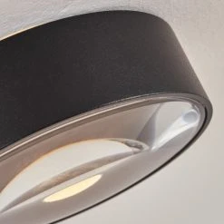 Hofstein Grayan&nbsp; Deckenleuchte LED Schwarz, 1-flammig -LED Leuchten Verkäufe 2022 grayan deckenleuchte h3583005 5