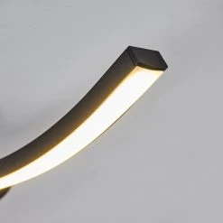 Hofstein Grossari Deckenleuchte LED Schwarz, 1-flammig -LED Leuchten Verkäufe 2022 grossari deckenleuchte h3380932 4