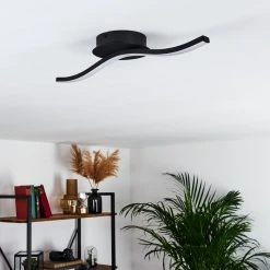 Hofstein Grossari Deckenleuchte LED Schwarz, 1-flammig -LED Leuchten Verkäufe 2022 grossari deckenleuchte h3380932 8