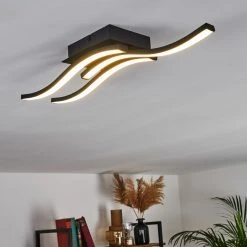 Hofstein Grossari Deckenleuchte LED Schwarz, 3-flammig -LED Leuchten Verkäufe 2022 grossari deckenleuchte h3381717 11
