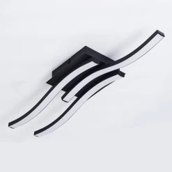 Hofstein Grossari Deckenleuchte LED Schwarz, 3-flammig -LED Leuchten Verkäufe 2022 grossari deckenleuchte h3381717 6