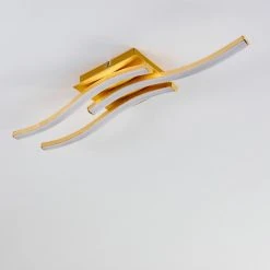 Hofstein Grossarl Deckenleuchte LED Gold, 1-flammig -LED Leuchten Verkäufe 2022 grossarl deckenleuchte h3373293 15