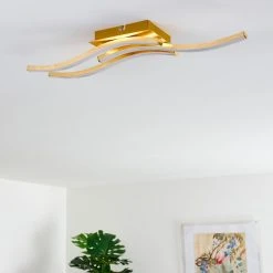 Hofstein Grossarl Deckenleuchte LED Gold, 1-flammig -LED Leuchten Verkäufe 2022 grossarl deckenleuchte h3373293 5