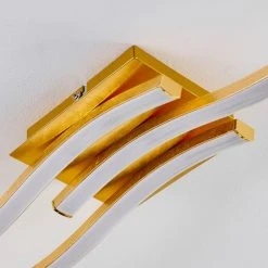 Hofstein Grossarl Deckenleuchte LED Gold, 1-flammig -LED Leuchten Verkäufe 2022 grossarl deckenleuchte h3373293 6