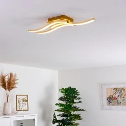 Hofstein Grossarl Deckenleuchte LED Gold, 1-flammig -LED Leuchten Verkäufe 2022 grossarl deckenleuchte h3373293 7