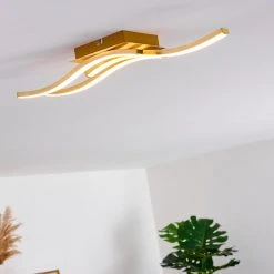 Hofstein Grossarl Deckenleuchte LED Gold, 1-flammig -LED Leuchten Verkäufe 2022 grossarl deckenleuchte h3373293 8