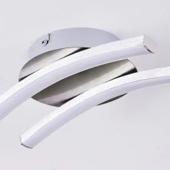 Hofstein Grossarl Deckenleuchte LED Nickel-Matt, 2-flammig -LED Leuchten Verkäufe 2022 grossarl deckenleuchte h3393529 5