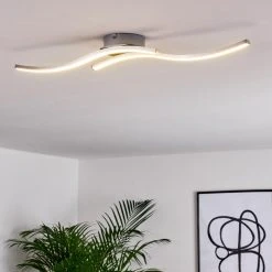 Hofstein Grossarl Deckenleuchte LED Chrom, 2-flammig -LED Leuchten Verkäufe 2022 grossarl deckenleuchte h3394069 8