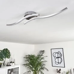 Hofstein Grossarl Deckenleuchte LED Chrom, 2-flammig -LED Leuchten Verkäufe 2022 grossarl deckenleuchte h3394069 9