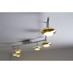 Hofstein Grosseto Deckenspot LED Chrom, 6-flammig -LED Leuchten Verkäufe 2022 grosseto deckenspot h335 9