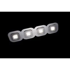 Grossmann AP Deckenleuchte LED Grau, Aluminium, 4-flammig -LED Leuchten Verkäufe 2022 grossmann ap deckenleuchte 74 821 072 2