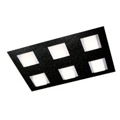 Grossmann BASIC Deckenleuchte LED Schwarz, 6-flammig -LED Leuchten Verkäufe 2022 grossmann basic deckenleuchte 76 790 046 2