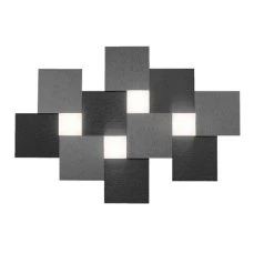 Grossmann CREO Deckenleuchte LED Schwarz, 4-flammig -LED Leuchten Verkäufe 2022 grossmann creo deckenleuchte 74 770 045 2