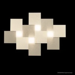 Grossmann CREO Deckenleuchte LED Champagnerfarben, 4-flammig -LED Leuchten Verkäufe 2022 grossmann creo deckenleuchte 74 770 075 4