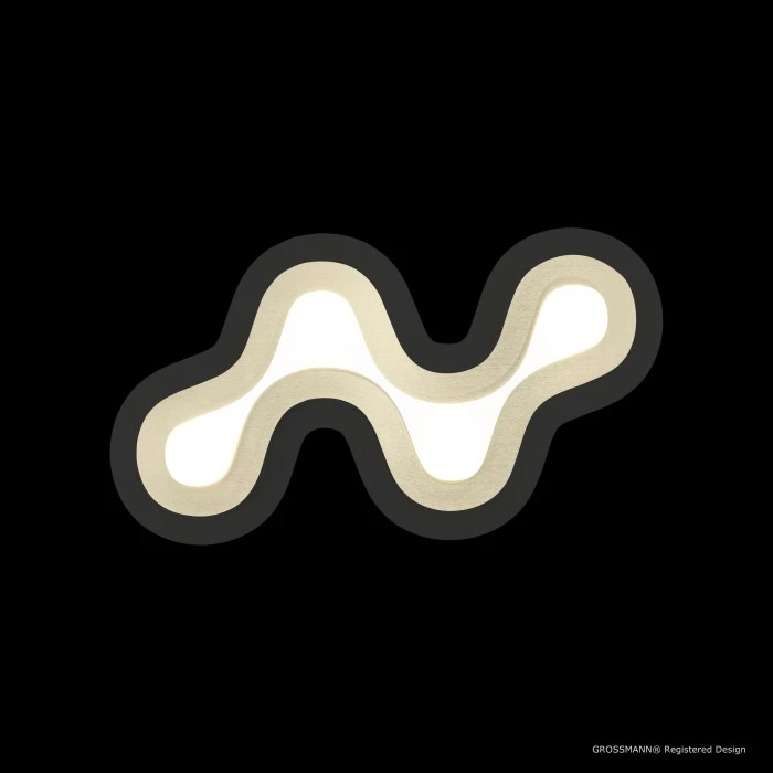 Grossmann DELIA Wandleuchte LED Schwarz, Champagnerfarben, Champagner, 4-flammig 4 Grossmann DELIA Wandleuchte LED Schwarz, Champagnerfarben, Champagner, 4-flammig – Bild 4