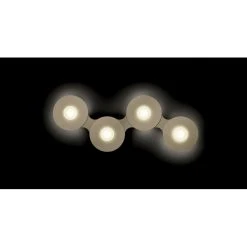 Grossmann DISC Deckenleuchte LED Braun, Gold, 4-flammig -LED Leuchten Verkäufe 2022 grossmann disc deckenleuchte 74 830 090 3