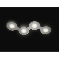 Grossmann DISC Deckenleuchte LED Grau, Silber, 4-flammig 8 Grossmann DISC Deckenleuchte LED Grau, Silber, 4-flammig -LED Leuchten Verkäufe 2022 grossmann disc deckenleuchte 74 830 091 3