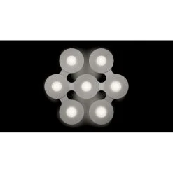 Grossmann DISC Deckenleuchte LED Grau, Silber, 7-flammig -LED Leuchten Verkäufe 2022 grossmann disc deckenleuchte 77 830 091 4