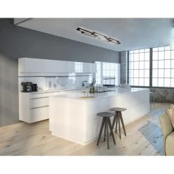 Grossmann FIS Deckenleuchte LED Schwarz, 7-flammig