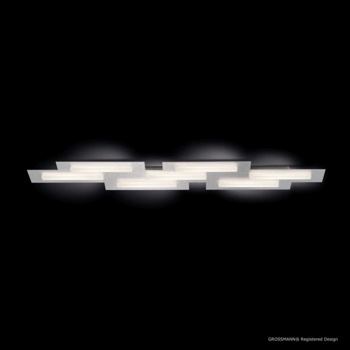 Grossmann FIS Deckenleuchte LED Aluminium, 7-flammig 2 Grossmann FIS Deckenleuchte LED Aluminium, 7-flammig – Bild 2