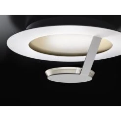 Grossmann FLAT Deckenleuchte LED Braun, Wei&szlig;, Gold, 1-flammig -LED Leuchten Verkäufe 2022 grossmann flat deckenleuchte 52 828 157 9