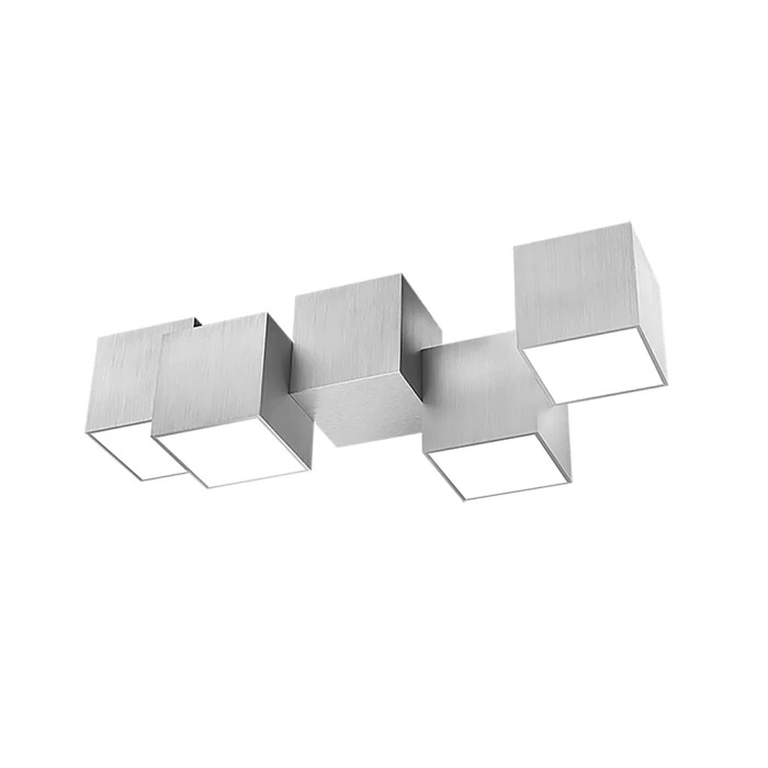 Grossmann ROCKS Deckenleuchte LED Aluminium, 4-flammig 1 Grossmann ROCKS Deckenleuchte LED Aluminium, 4-flammig