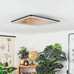 Hofstein Guacacallo Deckenpanel LED Schwarz, Wei&szlig;, Gold, 1-flammig -LED Leuchten Verkäufe 2022 guacacallo deckenpanel h3459805 9