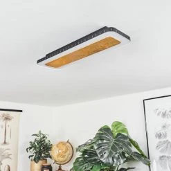 Hofstein Guacacallo Deckenpanel LED Schwarz, Wei&szlig;, Gold, 1-flammig -LED Leuchten Verkäufe 2022 guacacallo deckenpanel h3570906 11