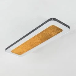 Hofstein Guacacallo Deckenpanel LED Schwarz, Wei&szlig;, Gold, 1-flammig -LED Leuchten Verkäufe 2022 guacacallo deckenpanel h3570906 7