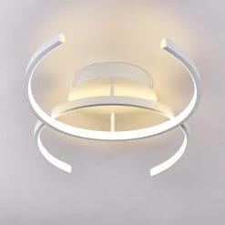 Hofstein Guinea Deckenleuchte LED Wei&szlig;, 2-flammig -LED Leuchten Verkäufe 2022 guinea deckenleuchte h3372371 11