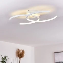 Hofstein Guinea Deckenleuchte LED Wei&szlig;, 2-flammig -LED Leuchten Verkäufe 2022 guinea deckenleuchte h3372371 13