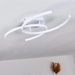 Hofstein Guinea Deckenleuchte LED Wei&szlig;, 2-flammig -LED Leuchten Verkäufe 2022 guinea deckenleuchte h3372371 5