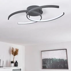 Hofstein Guinea Deckenleuchte LED Anthrazit, 2-flammig -LED Leuchten Verkäufe 2022 guinea deckenleuchte h3372395 4