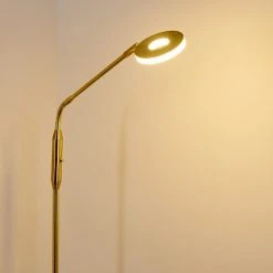 Hofstein Gulkana Stehleuchte LED Gold, 1-flammig -LED Leuchten Verkäufe 2022 gulkana stehleuchte h3306635 11