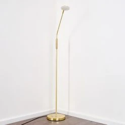 Hofstein Gulkana Stehleuchte LED Gold, 1-flammig -LED Leuchten Verkäufe 2022 gulkana stehleuchte h3306635 15