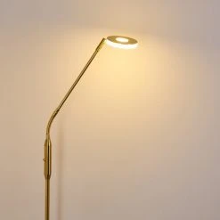 Hofstein Gulkana Stehleuchte LED Gold, 1-flammig -LED Leuchten Verkäufe 2022 gulkana stehleuchte h3306635 16