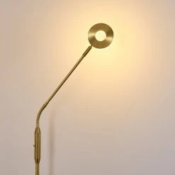 Hofstein Gulkana Stehleuchte LED Gold, 1-flammig -LED Leuchten Verkäufe 2022 gulkana stehleuchte h3306635 6