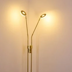 Hofstein Gulkana Stehleuchte LED Gold, 2-flammig -LED Leuchten Verkäufe 2022 gulkana stehleuchte h3308790 7