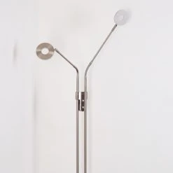 Hofstein Gulkana Stehleuchte LED Nickel-Matt, 2-flammig -LED Leuchten Verkäufe 2022 gulkana stehleuchte h3357880 11