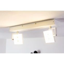 Hofstein Guyana Deckenspot LED Chrom, Wei&szlig;, 2-flammig -LED Leuchten Verkäufe 2022 guyana deckenspot h3002377 13