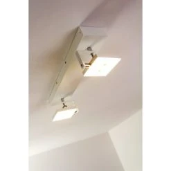 Hofstein Guyana Deckenspot LED Chrom, Wei&szlig;, 2-flammig -LED Leuchten Verkäufe 2022 guyana deckenspot h3002377 25