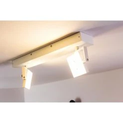 Hofstein Guyana Deckenspot LED Chrom, Wei&szlig;, 2-flammig -LED Leuchten Verkäufe 2022 guyana deckenspot h3002377 6