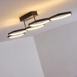 Hofstein Halmstad Deckenleuchte LED Schwarz, 1-flammig -LED Leuchten Verkäufe 2022 halmstad deckenleuchte h3308332 11