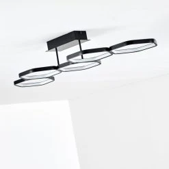 Hofstein Halmstad Deckenleuchte LED Schwarz, 1-flammig -LED Leuchten Verkäufe 2022 halmstad deckenleuchte h3308332 8