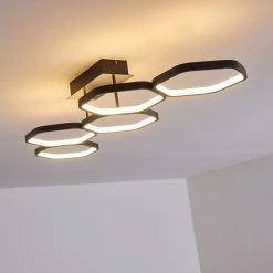 Hofstein Halmstad Deckenleuchte LED Schwarz, 1-flammig -LED Leuchten Verkäufe 2022 halmstad deckenleuchte h3308332 9