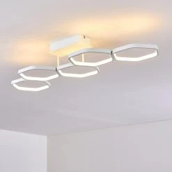 Hofstein Halmstad Deckenleuchte LED Wei&szlig;, 1-flammig -LED Leuchten Verkäufe 2022 halmstad deckenleuchte h3308356 2