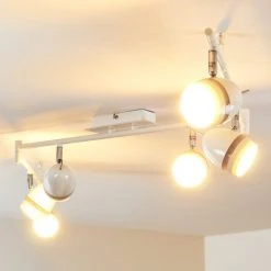 Hofstein Hamburg Deckenspot LED Wei&szlig;, 6-flammig -LED Leuchten Verkäufe 2022 hamburg deckenspot h371 18