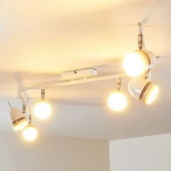 Hofstein Hamburg Deckenspot LED Wei&szlig;, 6-flammig -LED Leuchten Verkäufe 2022 hamburg deckenspot h371 19