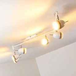 Hofstein Hamburg Deckenspot LED Wei&szlig;, 6-flammig -LED Leuchten Verkäufe 2022 hamburg deckenspot h371 2